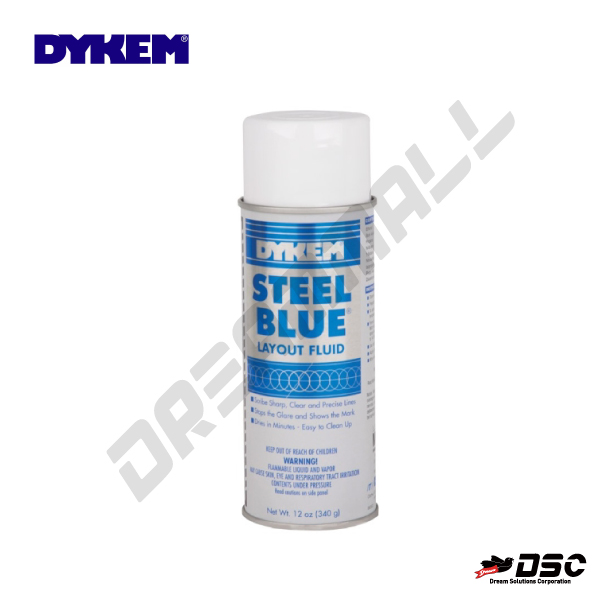 [DYKEM] 다이켐/스틸브루/표시용마커 #80000 (Dykem/Steel Blue Layout Fluids) 12oz./Aerosol