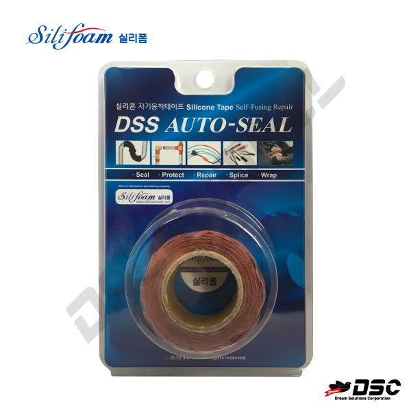 [SILIFOAM] DSS AUTO-SEAL DS-TP25(0.35) (실리폼/실리콘 자기융착테이프)