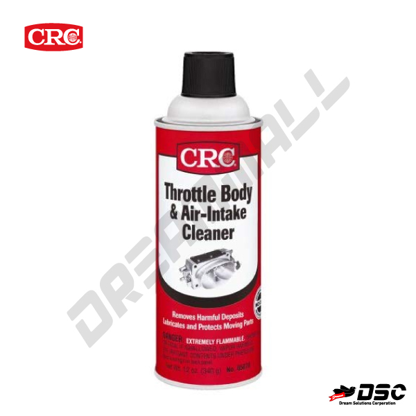 [CRC] Throttle Body & Air-Intake Cleaner #05078 (씨알씨/트로틀바디 흡기시스템 세척제/가솔린용) 12oz./Aerosol