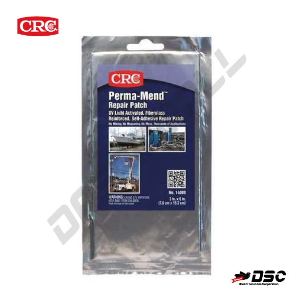 [CRC] Perma-Mend Repair Patch #14089 (씨알씨/UV 경화성 보수용패치) 3*6 (7.6Ccm*15.3cm)/Patch