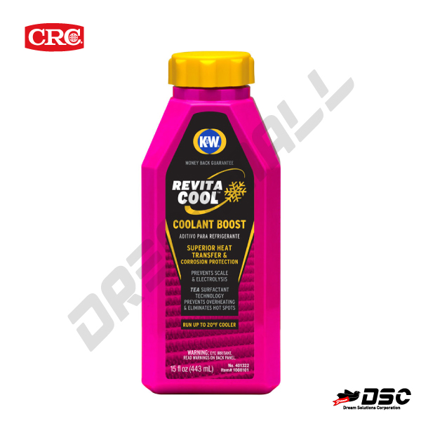 [CRC] K&W Revita Cool Coolant Boost #401322 (씨알씨/냉각수 부스트 첨가제) 15fl.oz.(444ml)/Bottle