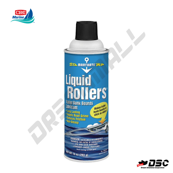 [CRC] Liquid Rollers Trailer Bunk Boards Lubricant MK6810 (씨알씨/보트,트레일러 벙크보드 윤활제) 10oz./Aerosol