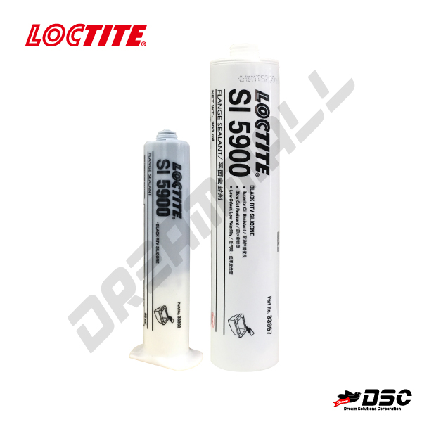 [LOCTITE] 5900/Thread Sealant (록타이트 5900/플랜지밀봉제/블랙) 50ml/Syringe & 300ml/Cartridge