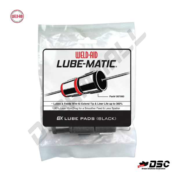 [WELD-AID] LUBE-MATIC LUBE PADS/#007060 (웰드에이드/루브매틱/스틸와이어윤활제) L25mm*D20/ROLL
