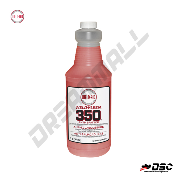 [WELD-AID] WELD-KLEEN 350 (웰드클린/모재크리너&안티스팟터/수성) 32fl.oz.(0.95L)/Bottle