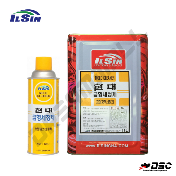 [ILSIN] IS-4310 (일신케미칼/현대/금형세정제) 420ml Aerosol/30EA BOX & 18L/Can