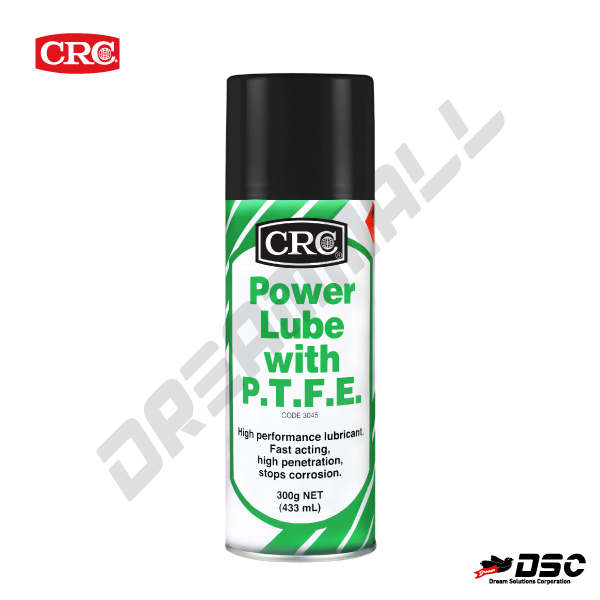 [CRC] Power Lubricant with PTFE #3045 (씨알씨 3045/테프론윤활유) 300gr/Aerosol [단종]