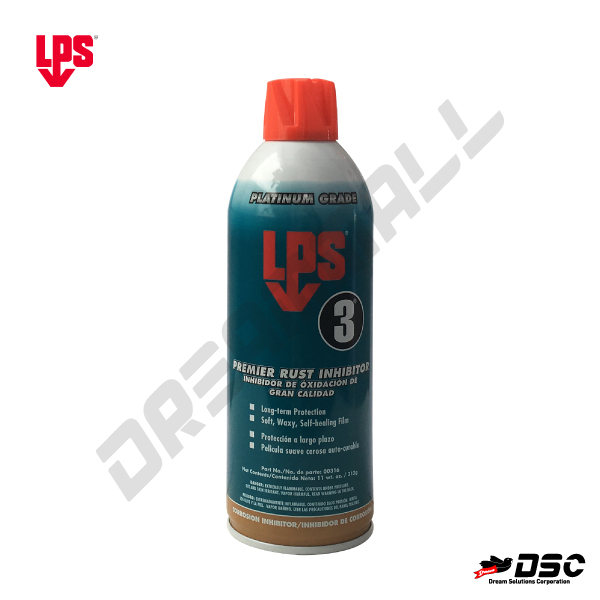 [LPS] LPS3 엘피에스/00316 LPS#3/강력부식방지,방청제 (LPS 3/Premier Rust Inhibitor/00316) 11oz(312g)/Aerosol