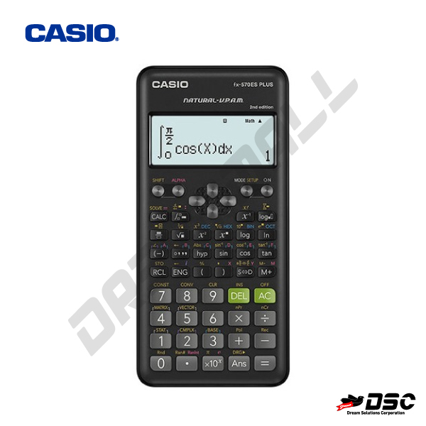 [CASIO] FX-570ES PLUS-2 (NEW 카시오/공학용계산기/분수포함) 77mm*161.5mm*13.8mm/EA