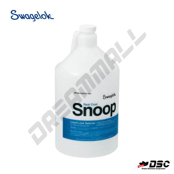 [SWAGELOK] Liquid Leak Detector/Snoop Real Cool RC-SNOOP 액체가스검사액 (스웨즈락/누설검사액/저온용) 1gal(3.8LT)