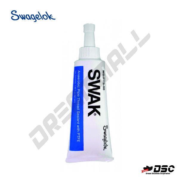 [SWAGELOK] PTFE Anaerobic Pipe Thread Sealant SWAK MS-PTS-50 (스웨지락/혐기성배관밀봉제) 1.69fl.oz/Tube (50ml)