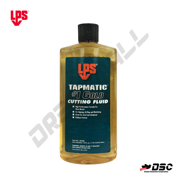 [LPS] 엘피에스/40320 탭매틱1 골드/태핑오일 (LPS Tapmatic #1 Gold/40320) 16fl.oz(473ml)/Bottle