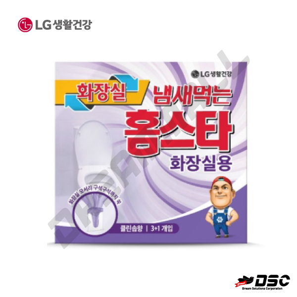 [LG생활건강] 냄새먹는 홈스타 화장실용 클린솝 (LG/청소용품) 45g