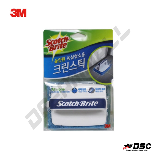 [3M] 욕실청소용 크린스틱 핸들팩 (쓰리엠/청소용품)