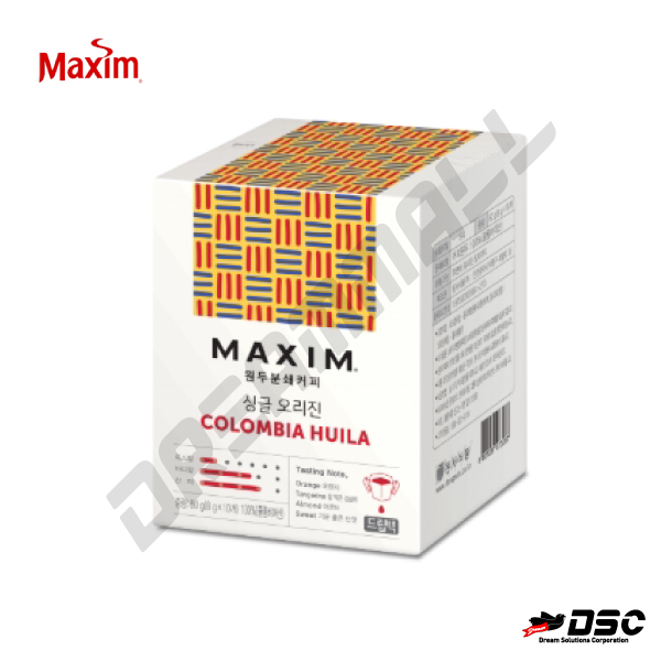[MAXIM] 싱글 콜롬비아 드립백 (맥심) 8g*10EA/1KG
