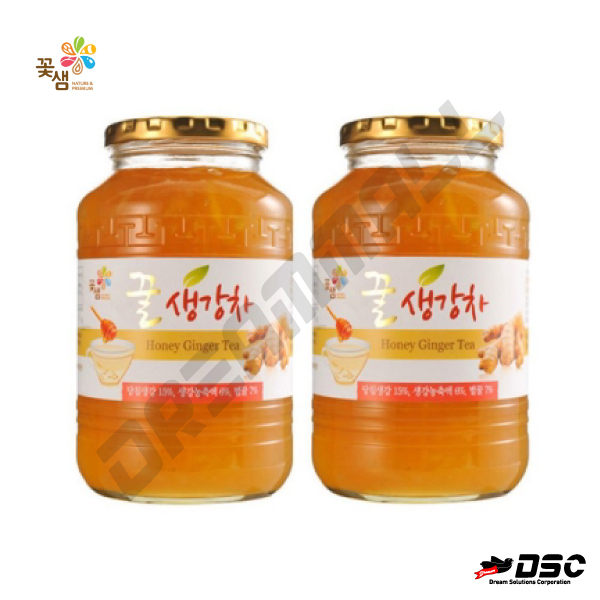[꽃샘식품] 꿀생강차 액상차 1kg