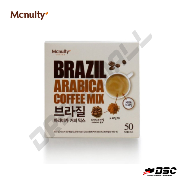 [MCNULTY] 브라질 아라비카 커피믹스 (맥널티) 50EA