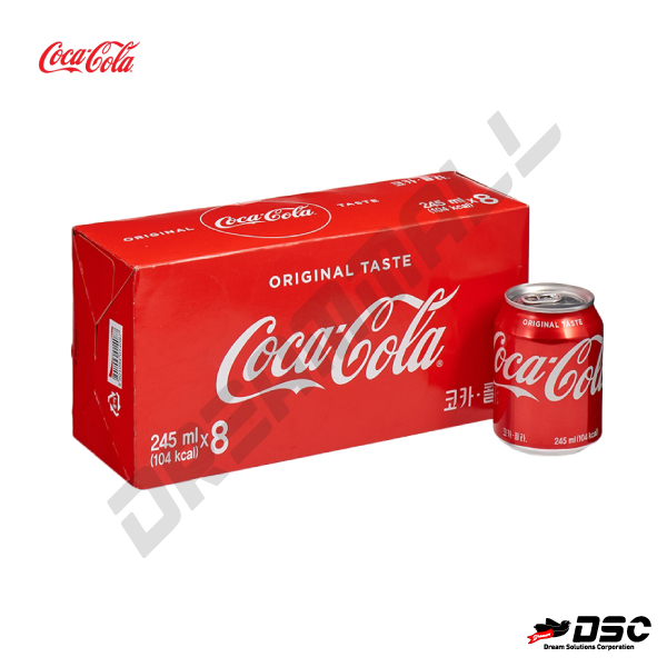 [COCACOLA] 코카콜라 음료 (코카콜라) 245ml*8EA