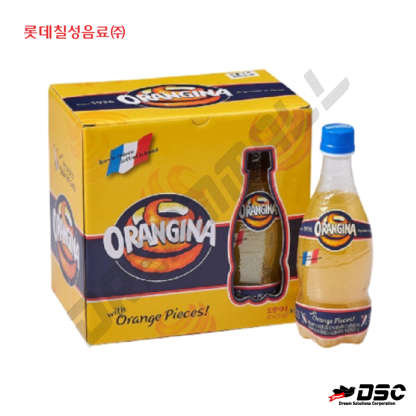 [롯데칠성] 오랑지나 음료 420ml*6EA*1BOX