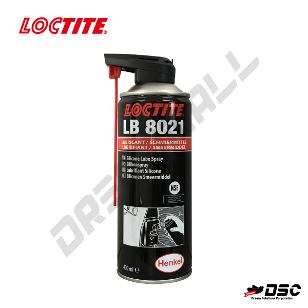 [LOCTITE] 록타이트/Silicone Lubricant LB8021 (록타이트 8021/실리콘계윤활제) 400ml/Aerosol
