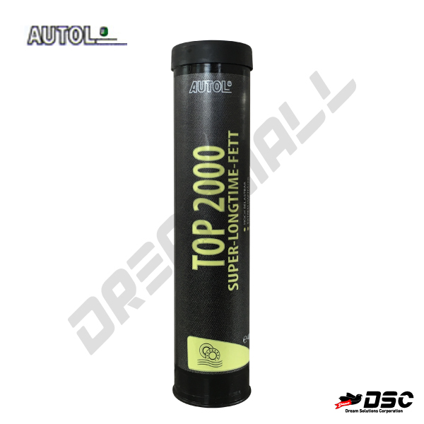 [AUTOL] Autol Top 2000 고하중극압용 다목적그리스 (아우톨 오톨탑 2000/Super-Longtime Grease) 400gr/Cartridge