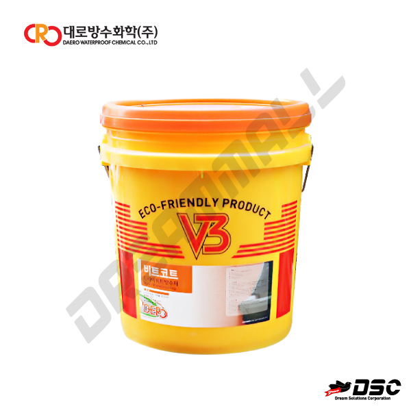 [대로방수] V3/비트코트  친환경 다용도 코팅방수제 (Dryvit & Multipurpose Waterproofing) 9kg & 18kg/Pail