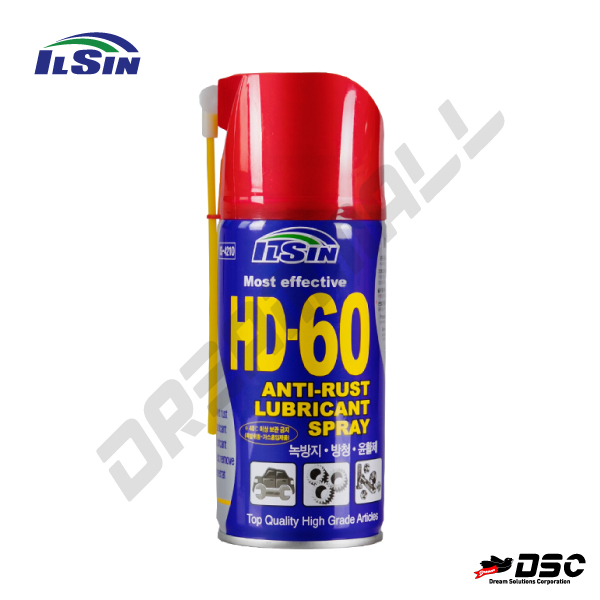 [ILSIN] IS-4210 녹방지 방청 윤활제 HD-60 (일신케미칼/원터치/고품질) 360ml/Aerosol
