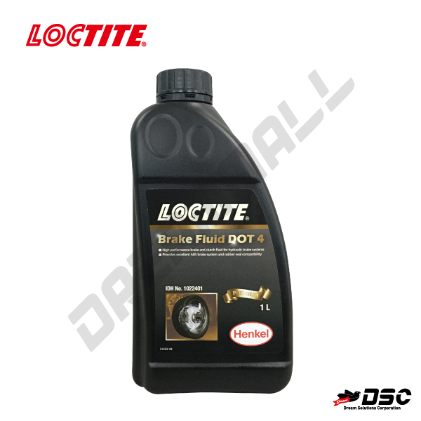 [LOCTITE] LB 8430 Brake Fluid DOT 4 (1022401) (록타이트/브레이크액) 1LT/Bottle