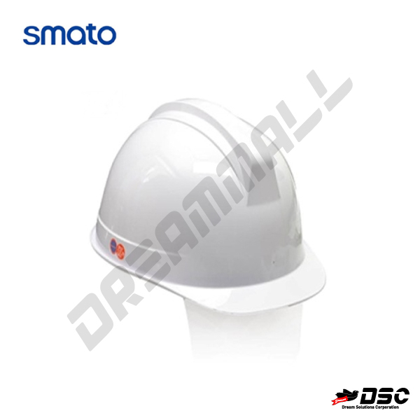 [SMATO] SH825 백색 HARD HAT 보안경안전모 (스마토/안전모)