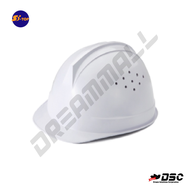 [S-TOP] H208 HARD HAT 투구자동A종 통풍구형 백색 (에스탑/안전모)