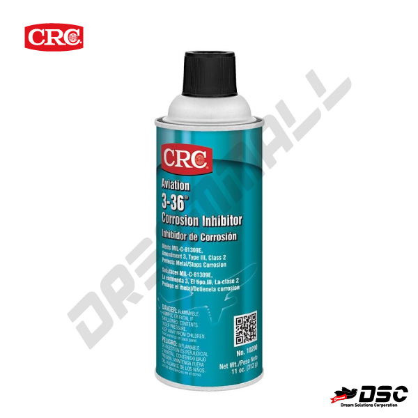 [CRC] Aviation 3-36 Corrosion Inhibitor #10200 (씨알씨/3-36 방청윤활제/항공용) 11oz/Aerosol