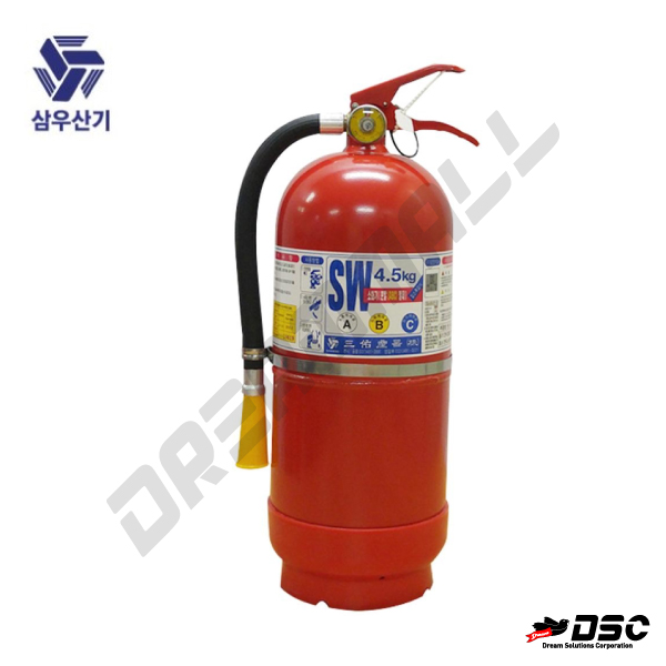 [삼우산기] FIRE EXTINGUISHER 분말소화기 (소화기/소화안전용품/소방자재) 3.3kg