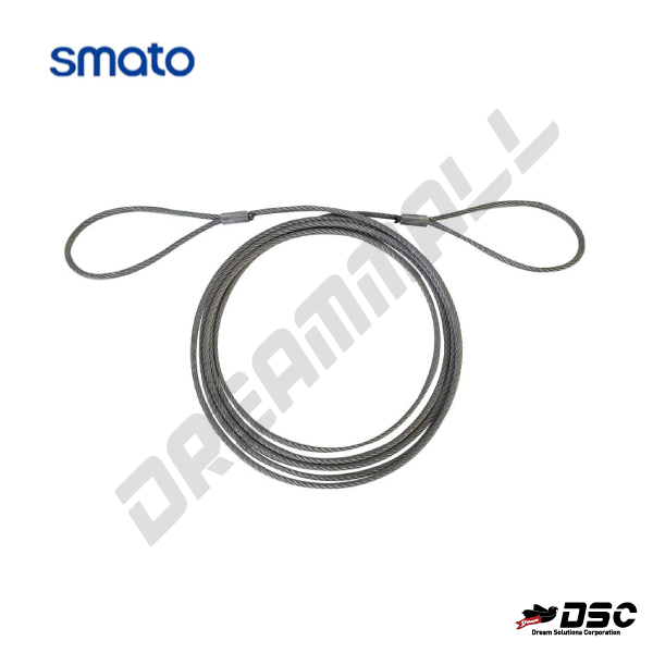 [SMATO] 와이어로프슬링 중량물이동 벨트 wire rope sling 와이어굵기 12mm