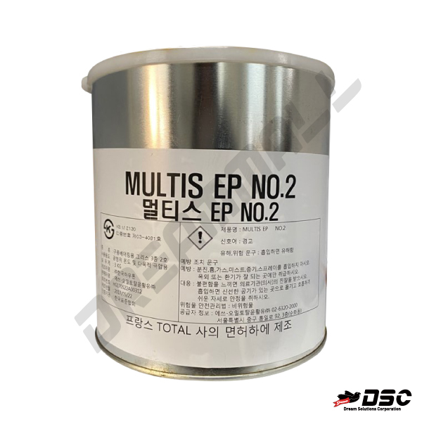 [TOTAL] 토탈 멀티스 MULTIS EP2 (다목적그리스) 3kg/Bottle