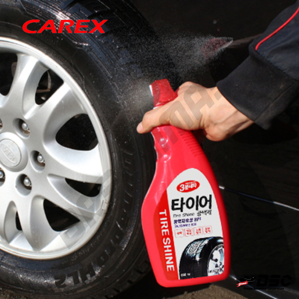 [CAREX] 카렉스 타이어광택제 650ml 5EA 타이어보호 타이어 UV차단체