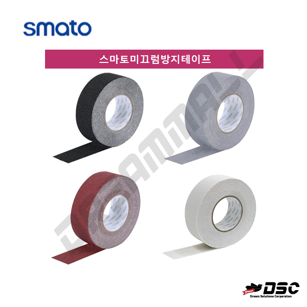 [SMATO] 스마토 미끄럼방지테이프/일반용 ( 흑색,회색,갈색,반투명/15M Roll)