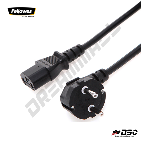[FELLOWES] 펠로우즈 컴퓨터용 전원케이블 99235 (POWER CABLE for PC) 1.5M