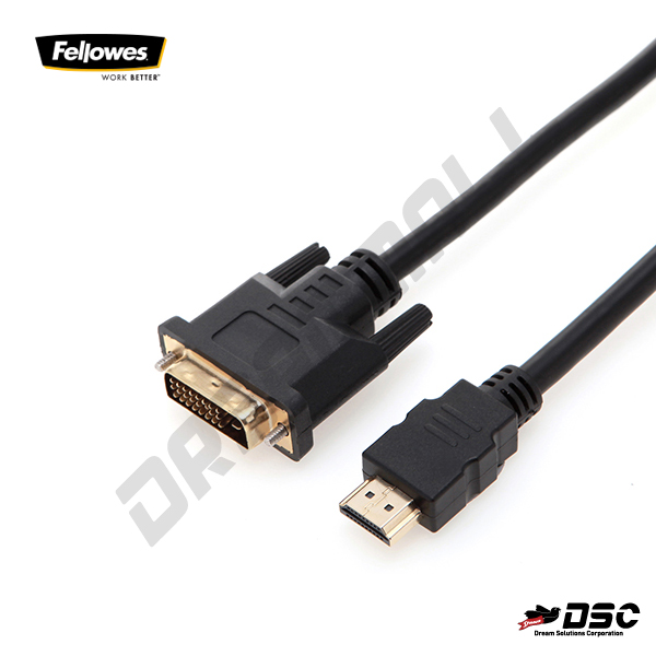 [FELLOWES] 펠로우즈 HDMI-DVI케이블 99383/(V1.4) 2M