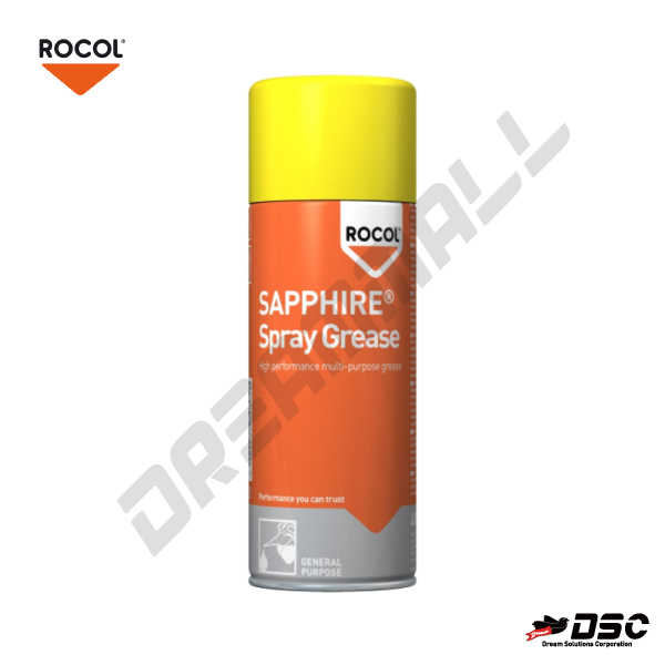[ROCOL] 로콜 사파이어 스프레이 그리스 #34305 Sapphire Spray Grease 사파이어 프리미어2 스프레이타입 400ml/Aerosol
