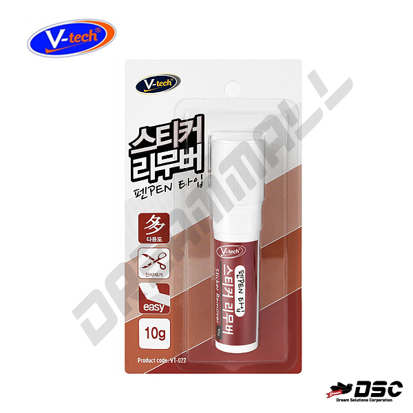 [V-TECH] 브이텍 VT-022 스티커리무버 펜 10g/Pen Type