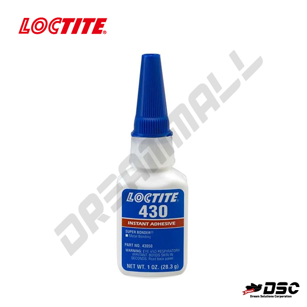 [LOCTITE] 록타이트 430 (록타이트 430/범용순간접착제/금속기판용) 1oz(28.3g)/Bottle