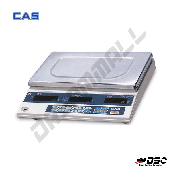 [CAS] 카스 전자저울 CS-25 (계수비교 기능/스테인리스 짐판)