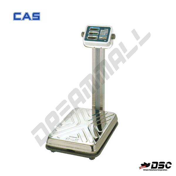 [CAS] 카스 계수용 저울 AC-25,AC-50,AC-100 (스테인레스 짐판, 각도조절 인디케이터)