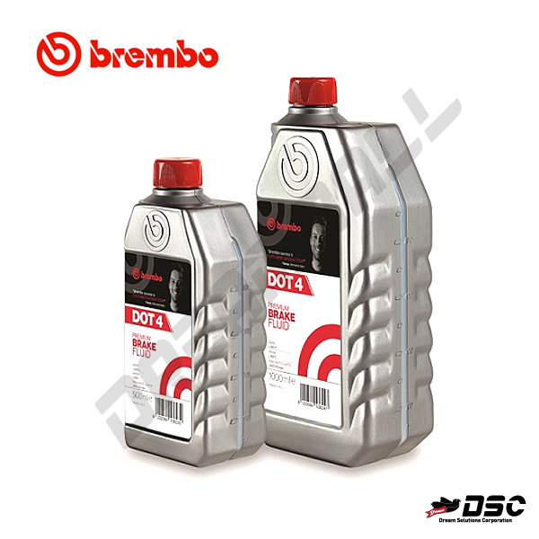 [BREMBO] 브렘보 브레이크오일 (Brembo Brake Fluid oIl  Dot 4)  500ml & 1000ml/Bottle