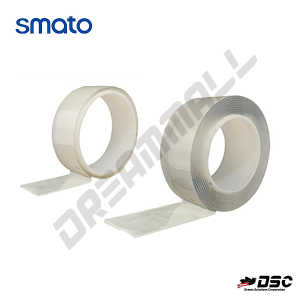 [SMATO] 스마토 나노양면테이프 3종/ 두께 1mm & 2mm(투명)
