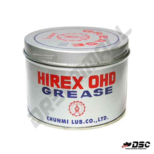 [천미광유] HIREX OHD GREASE 3종3호 (구름베어링그리스/고온,고속,고하중용) 500g/Can