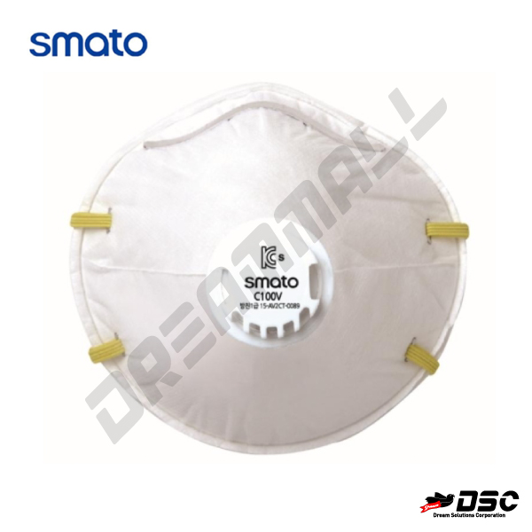 [SMATO] 스마토 방진마스크 3종/안면부 여과식 C100V(1급),C200W(2급),C200V(2급배기)