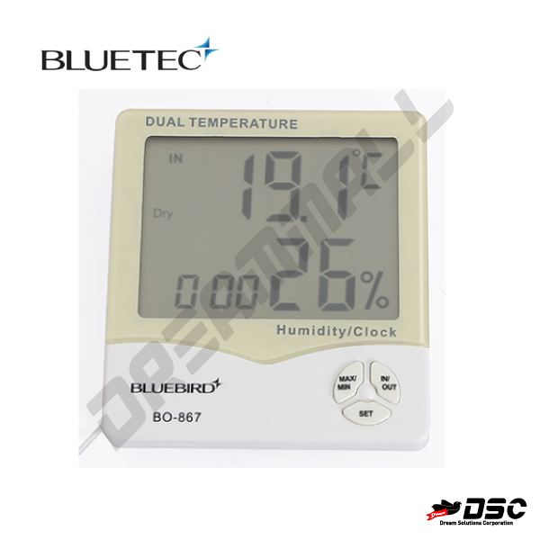 [BLUETEC] 블루텍 온도계 BO-867 제품사이즈/106×98×22mm