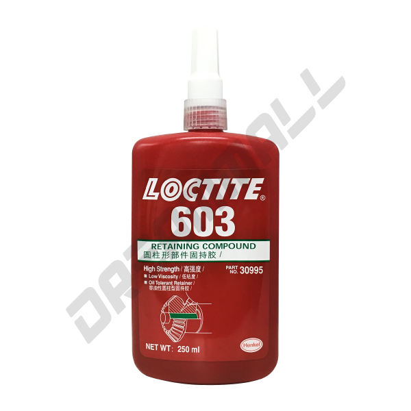 [리퍼] [LOCTITE] 603 RETAINING COMPOUND (록타이트 603/축혈부고정제/오일부위고정/녹색) 250ml/Bottle