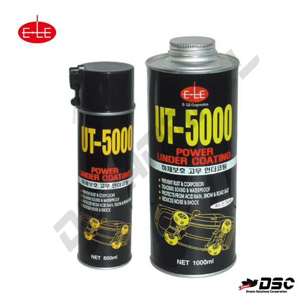 [ELE] 이레산업 UD-5000  하체보호 고무 언더코팅제  555ml/Aerosol & 1000ml/Gun type